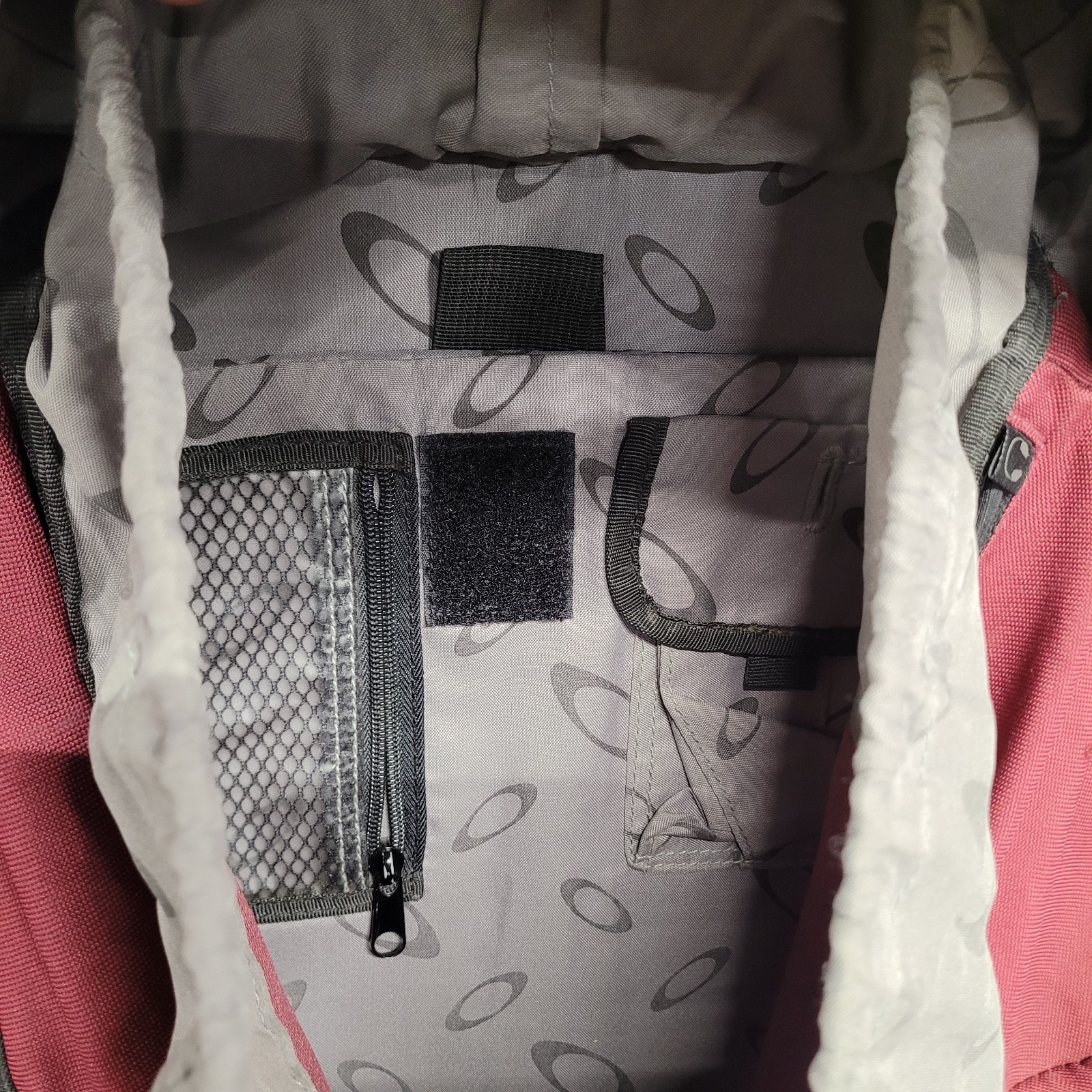 Y2K Vintage Oakley Kitchen Sink Backpack Laptop Bag Tactical Equipment Maroon