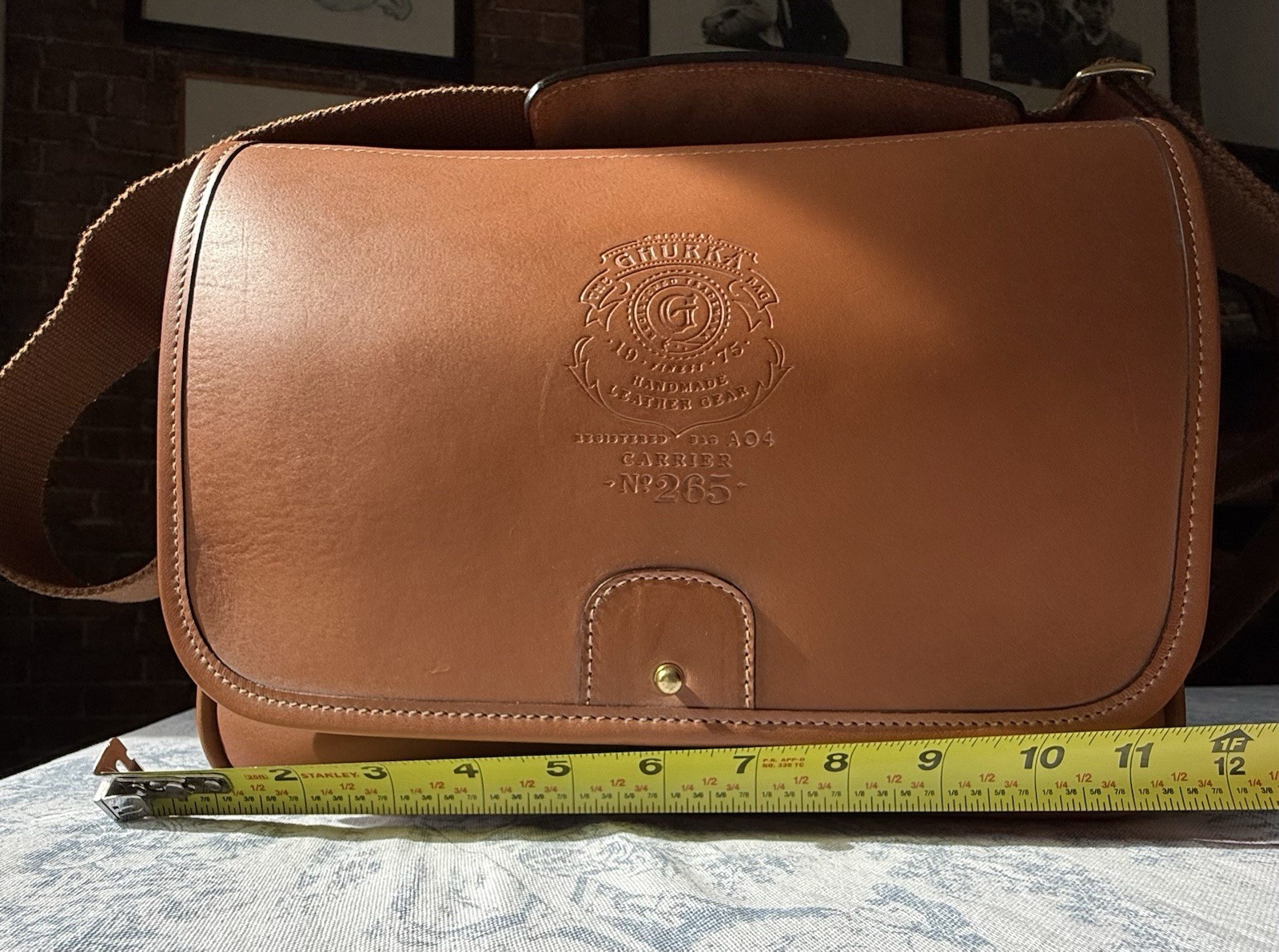 Ghurka Carrier Bag Chestnut