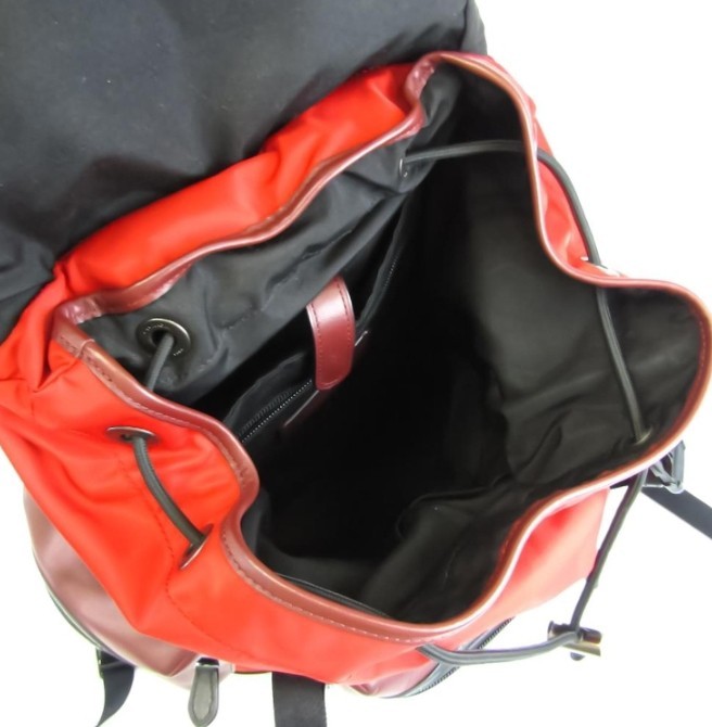 Coach Backpack Leather Mixed Material Rucksack