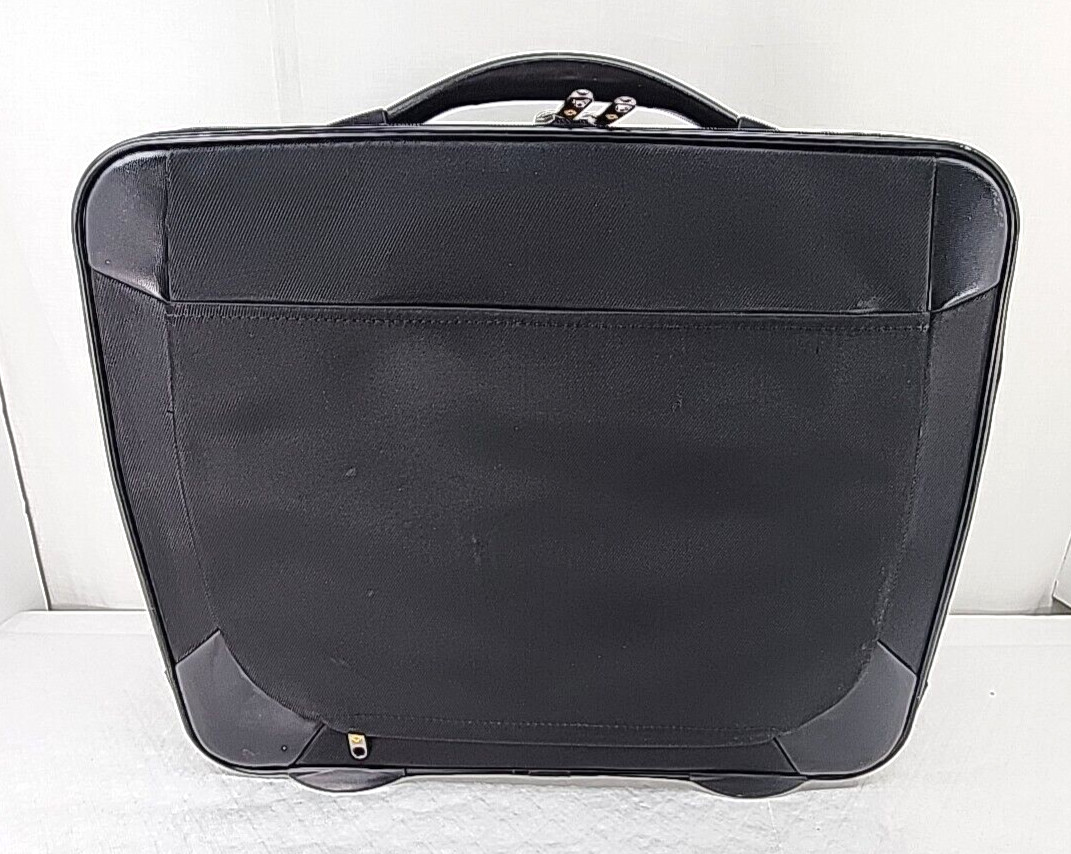 Samsonite Proteo Formal Briefcase 14”x17.5″x4″ Black Business Luggage
