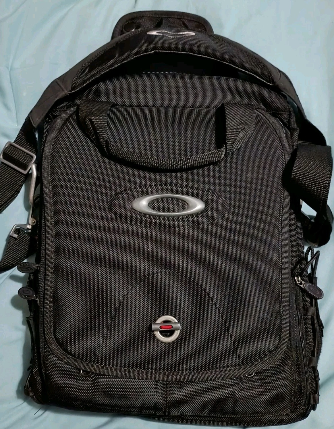 Oakley Tactical Field Gear Vertical Messenger Laptop Bag Tablet Sholder Strap