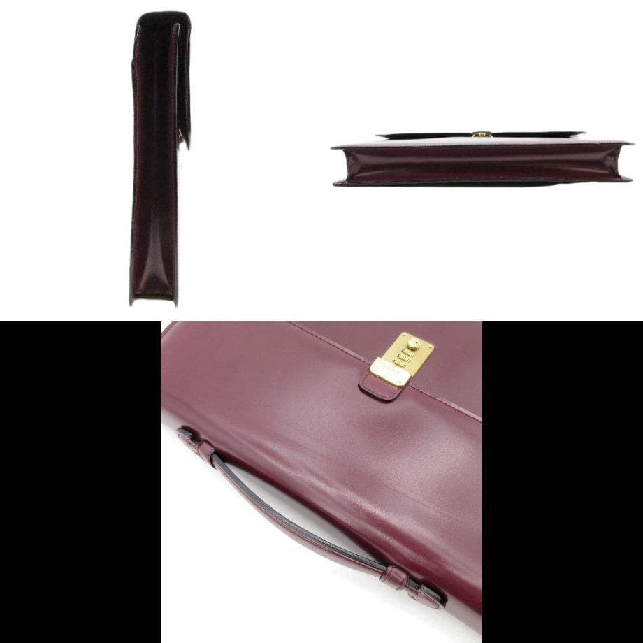 Authentic Bally Men’s Leather Business Bag 27cm Tall, 37cm Wide, Usedwith Flaws