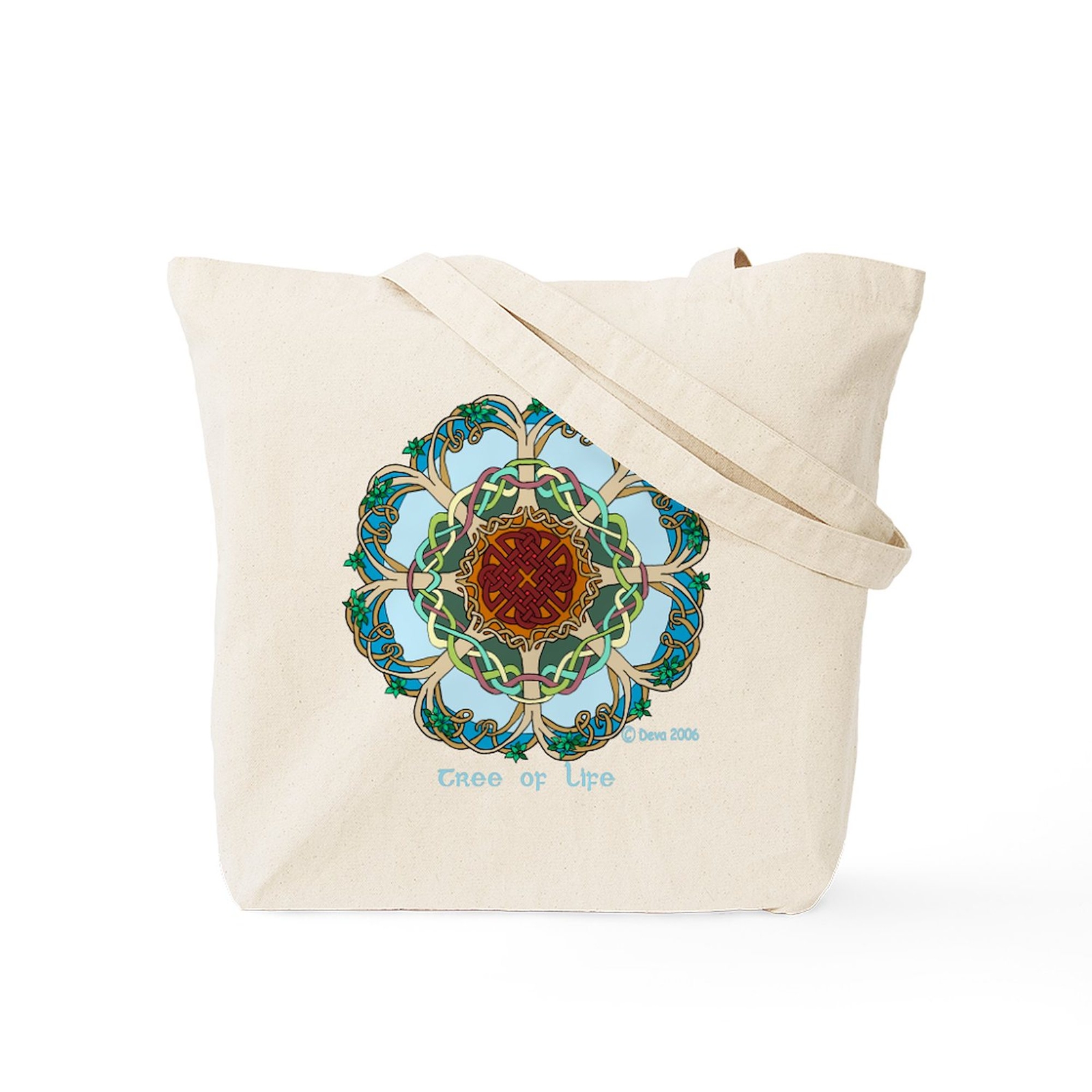 CafePress Reversible Celtic Love Tote Bag (606137138)