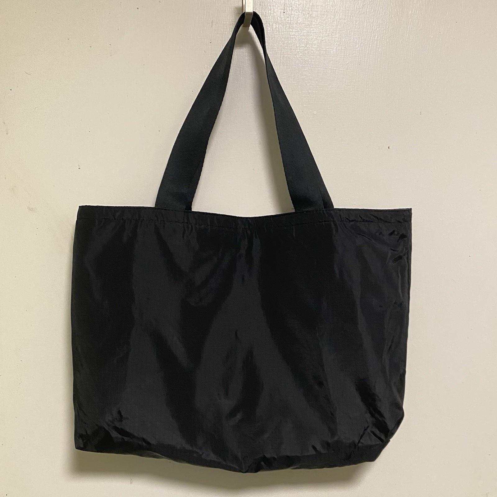 LeSportsac Classic Tote Large Travel Shoulder Bag Reversible Mushroom Butterfly