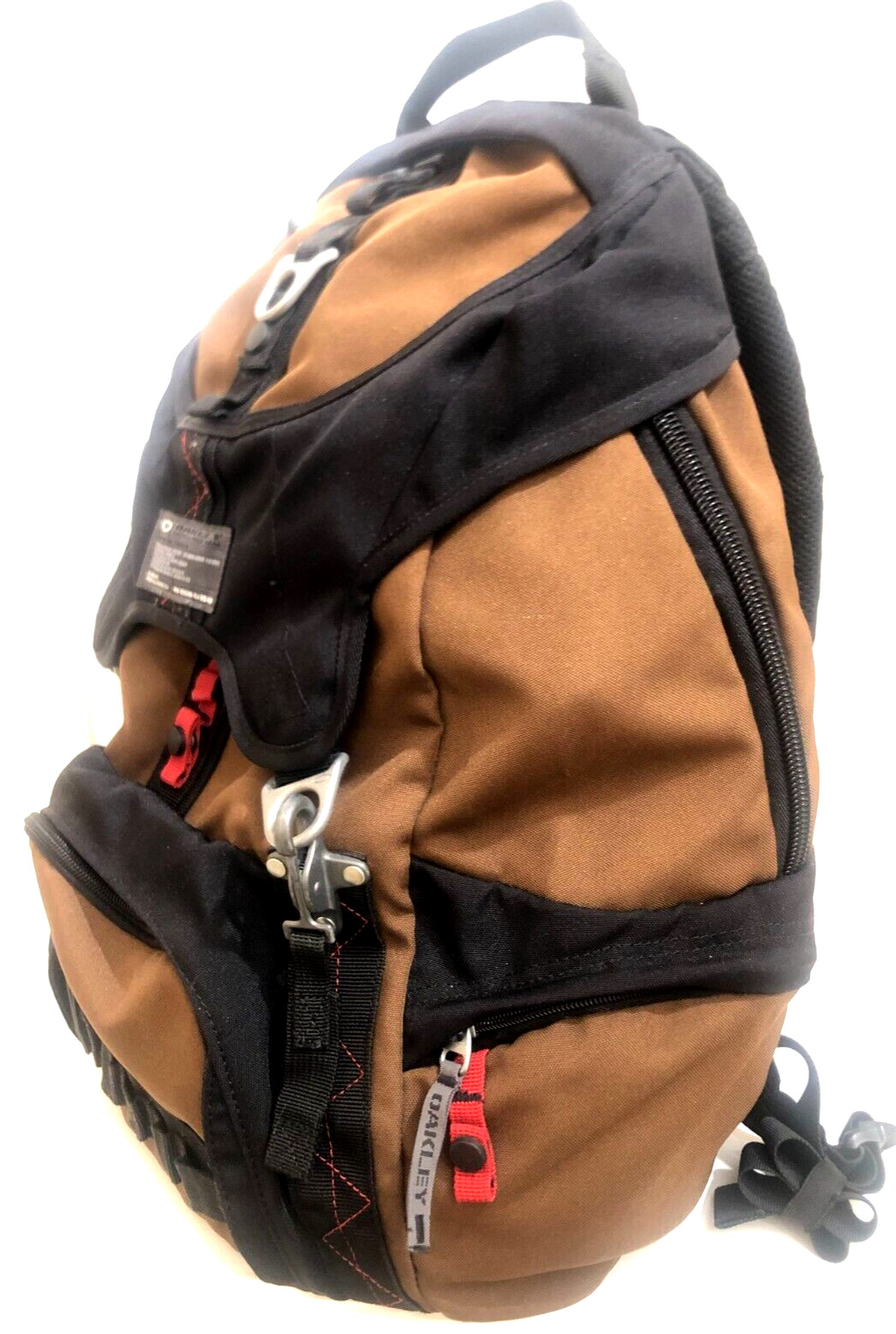 RARE OAKLEY O PACK 3.0 BACKPACK Burnt Sienna Tactical Gear Bag Mechanism Latches