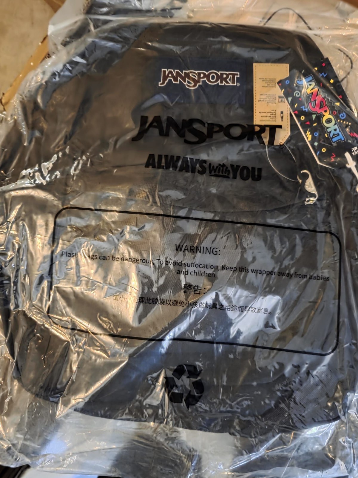 JanSport Cross Town Plus Backpack – School, Travel, Work, Padded Laptop Sleeve