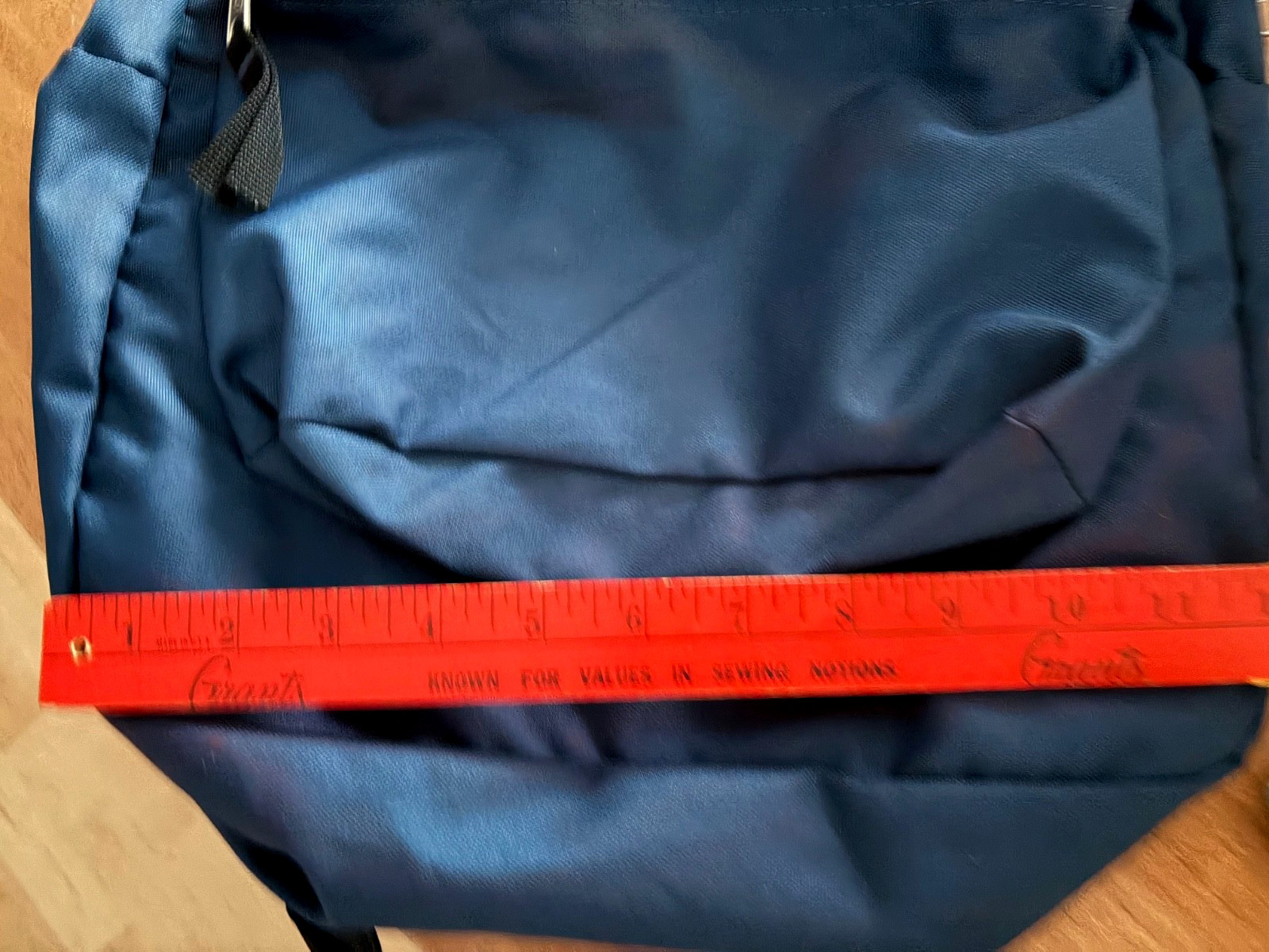 JanSport T501 Blue Double Zip Top Closure Front Zip Pocket Classic Backpack