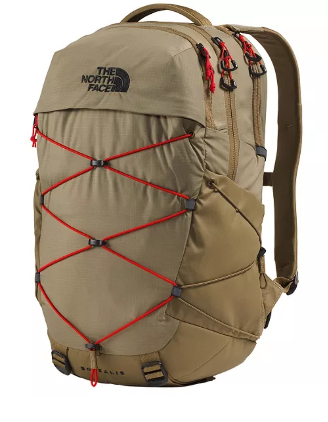 The North Face Men’s Borealis Backpack Cedar Lava Red One Size