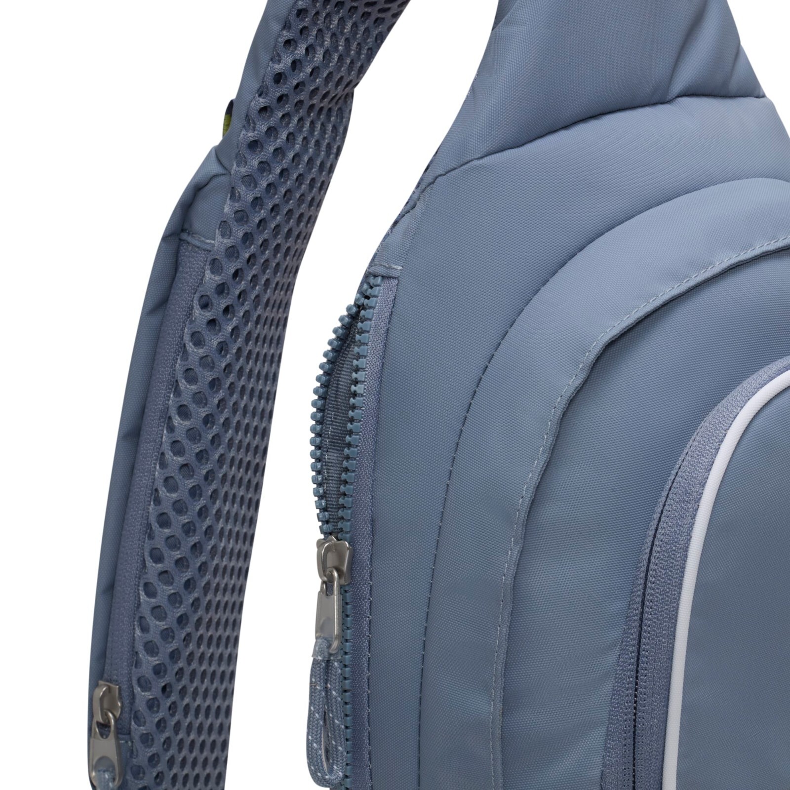 Nike Sportswear Essentials (8L) Ashen Slate/White/Orange DJ9796-493 Sling Bag