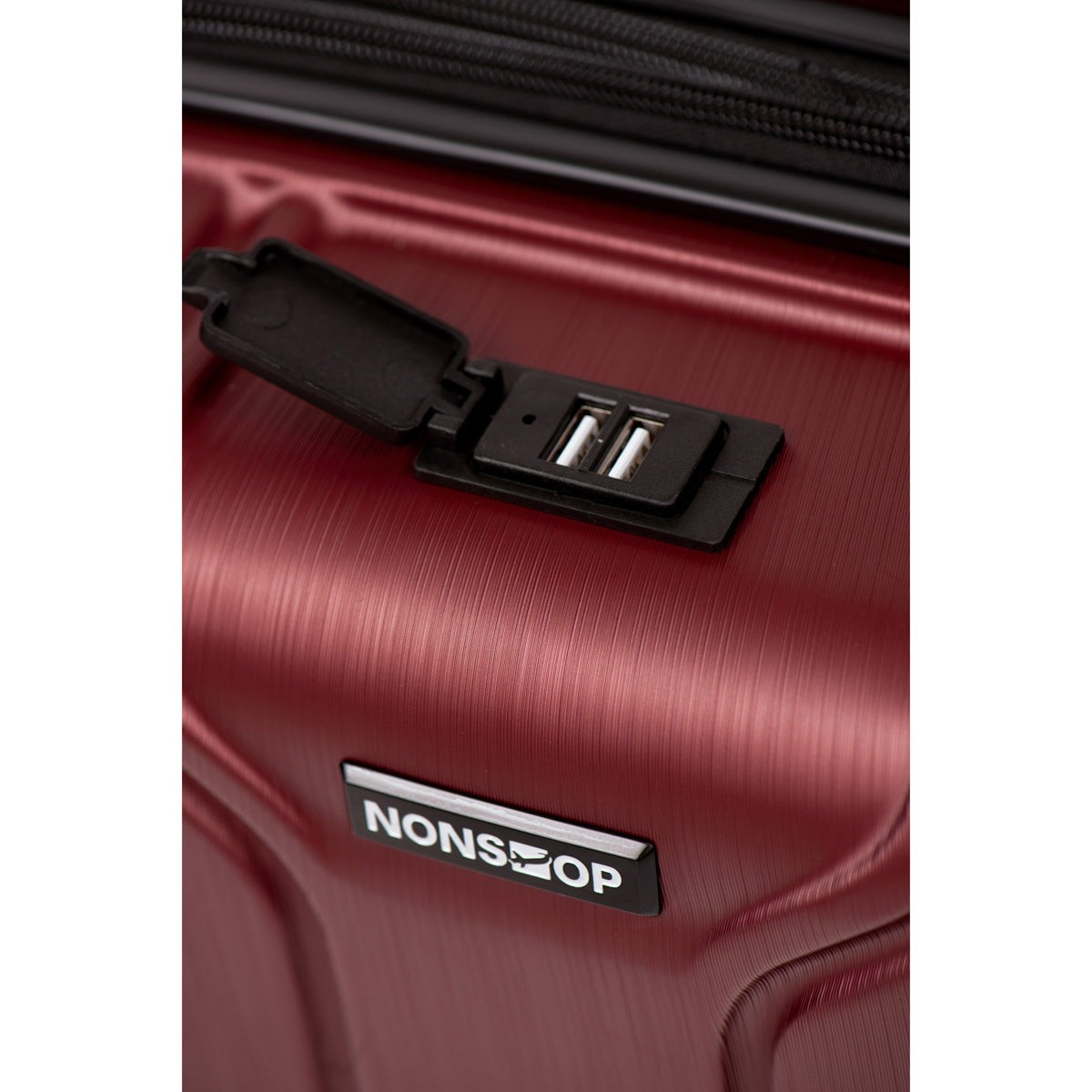 NONSTOP NEW YORK Luggage Expandable Spinner Wheels Travel Suitcase 3 Piece U38