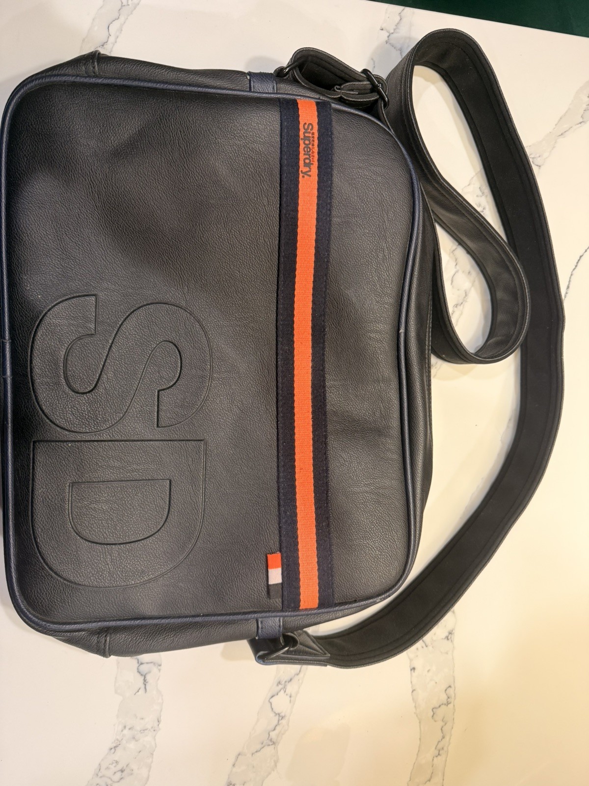 Men’s SUPERDRY Seanny Crossbody Messenger Bag Blacklabel Luggage.