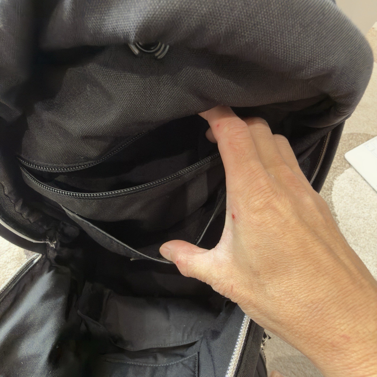 Saint Laurent City Backpack Black