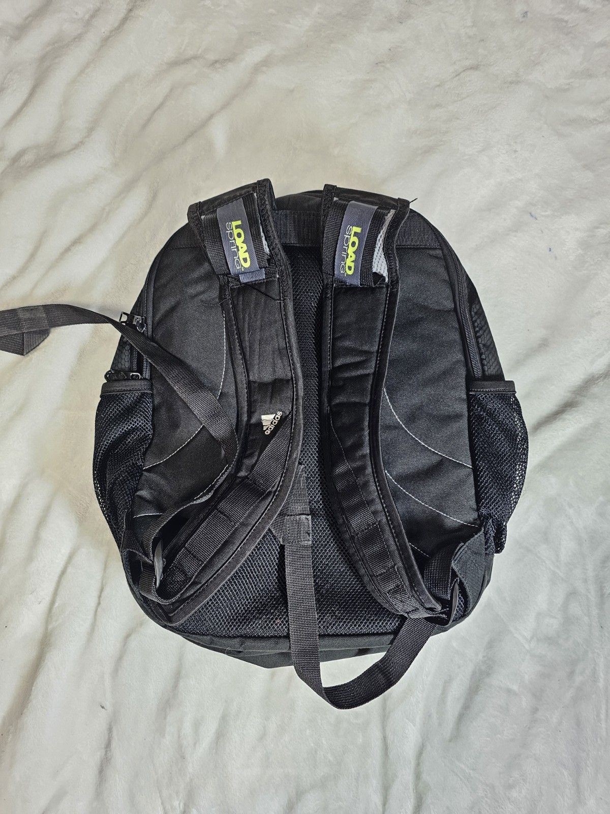 Adidas Black Backpack Load Spring Multi Pocket Laptop Tablet Sport Compatible