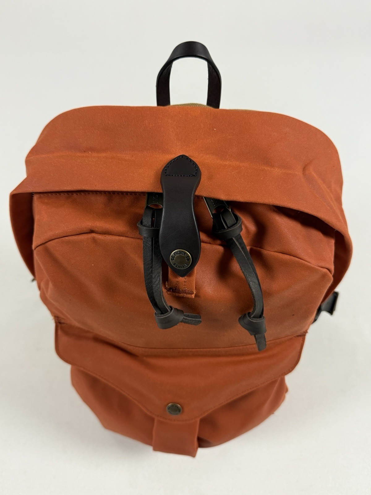 FILSON JOURNEYMAN BACKPACK RUST NWT