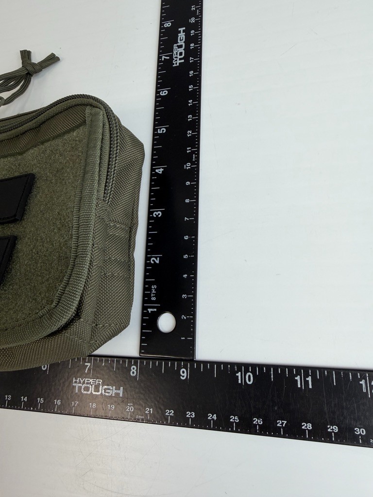 Tactical Wipe Pouch Bag Men Daddy Mommy Baby Gear Strap Army Work Party Core Nw