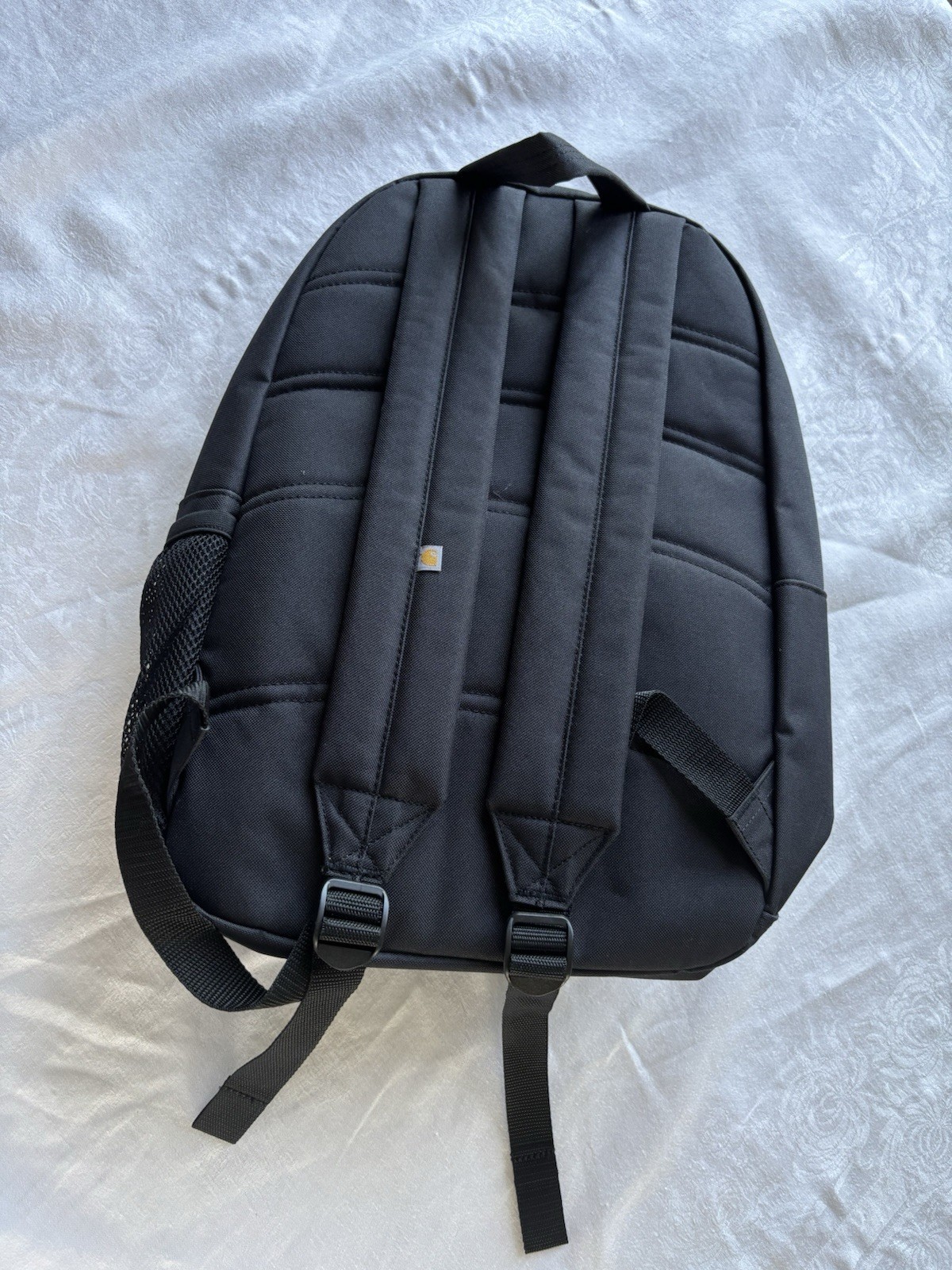 Carhartt Canvas Daypack Backpack Black 21L CT89241804 Water Repellent **Co Logo