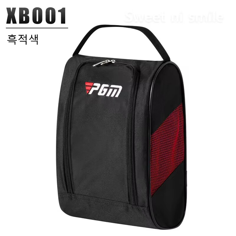 Waterproof Nylon Portable Golf Shoe Bag Lightweigh Breathable Travel Fitness Bag