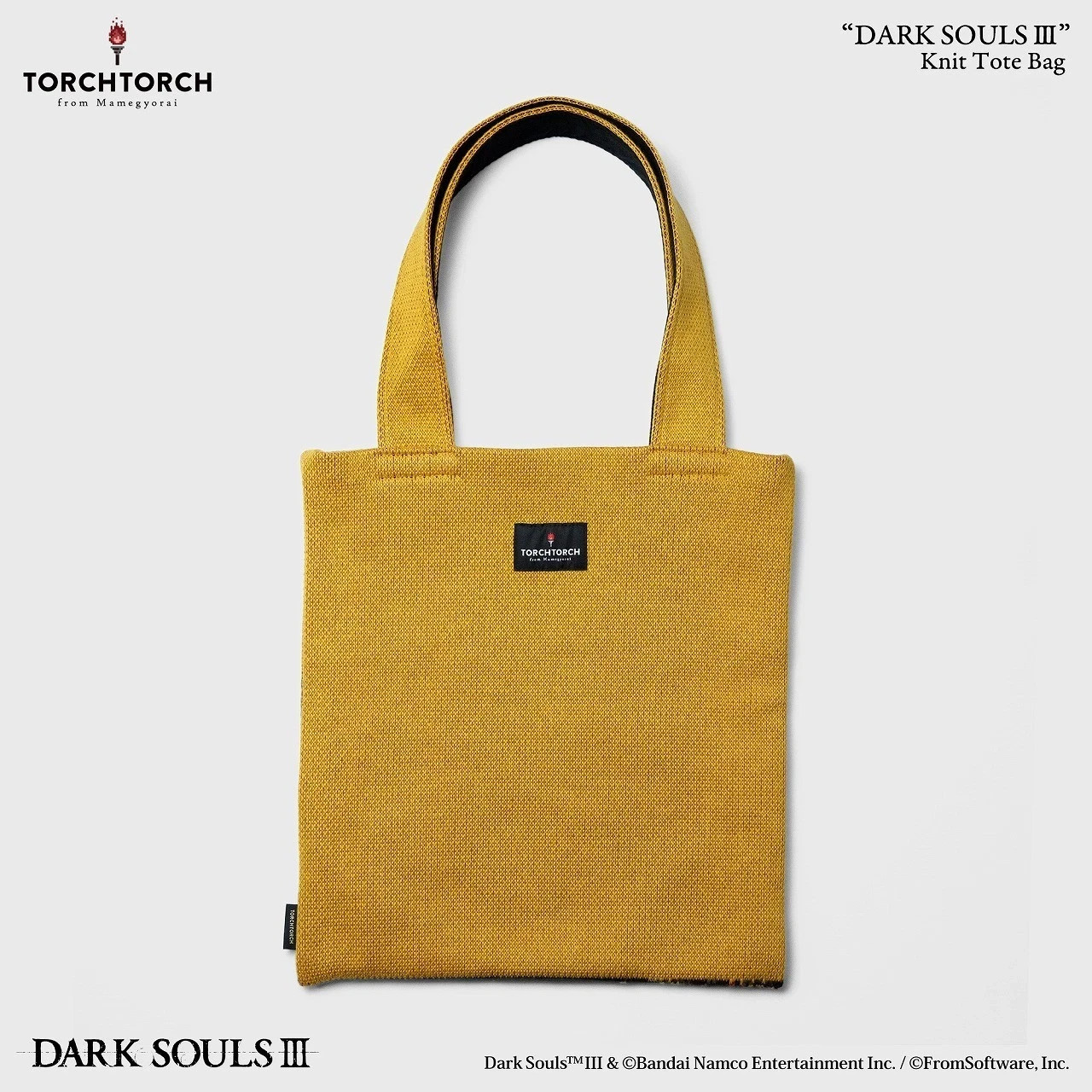 DARK SOULS III Knit Tote Bag TORCH TORCH Japan Exclusive SOLD OUT OFFICIAL