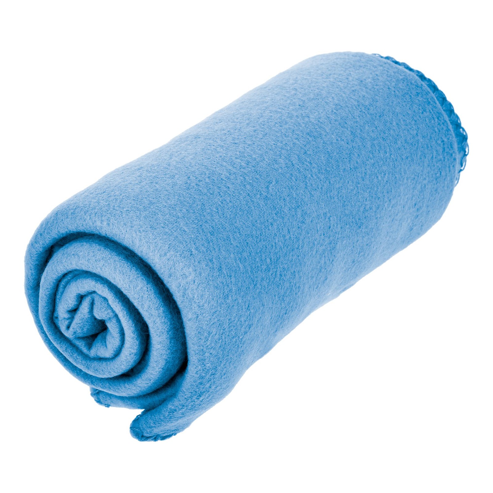 Basic+ Cozy 50 X 60 Fleece Throw Blanket -Baby Blue Baby Blue 50″ x 60″ U1
