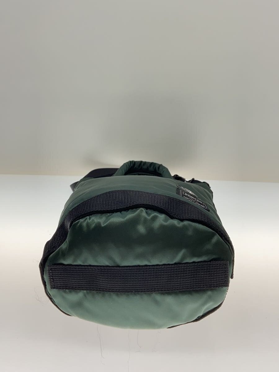 Authentic PORTER Green Shoulder Bag 12cm Depth 25cm Height 17-20cm Width