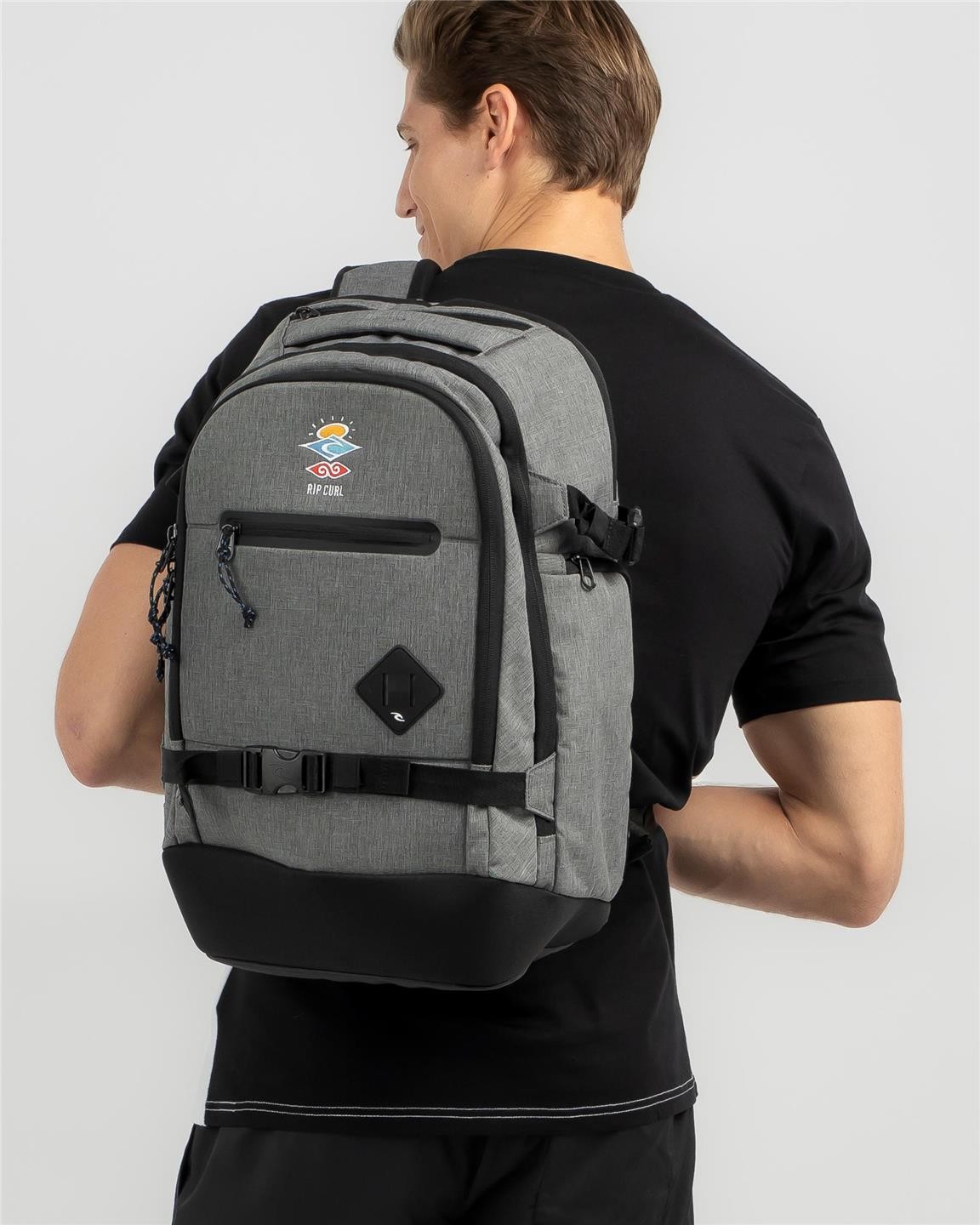 Rip Curl F-LIGHT POSSE IOS Backpack Bag 35L New – 148MBA-85 Grey