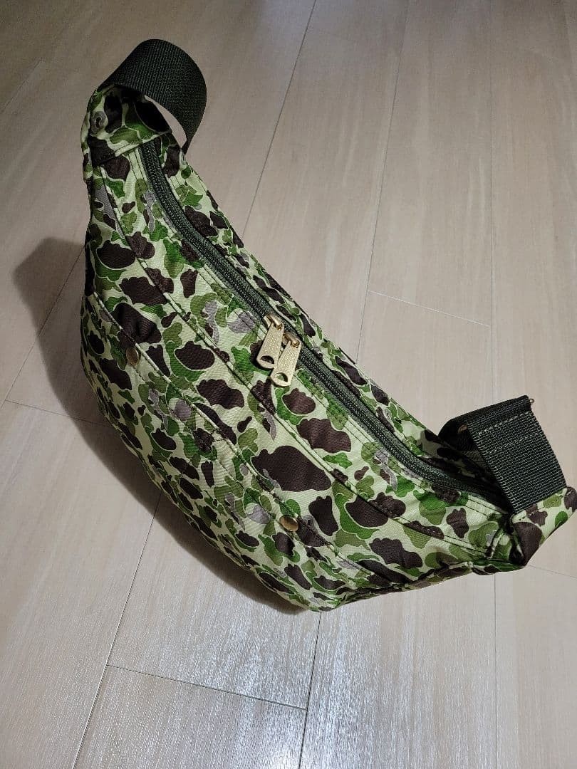 Brand New PORTER JOEPORTER Camouflage Oval Shoulder Bag