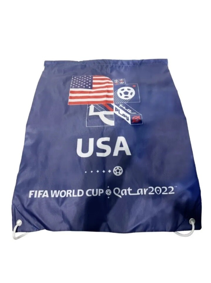 FIFA World Cup Qatar 2022 United States Sling Bag 17″x13.5″ Soccer Backpack NEW!
