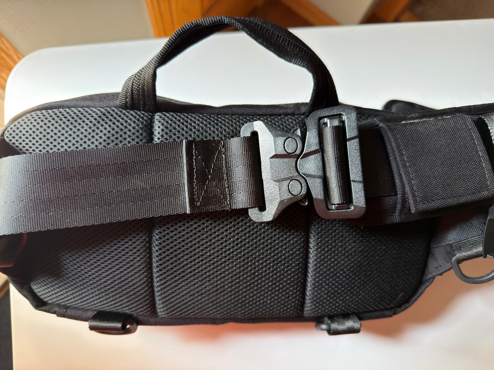 Greenroom136 Metrorunner Sling Bag Black Cordura Messenger Crossbody EDC