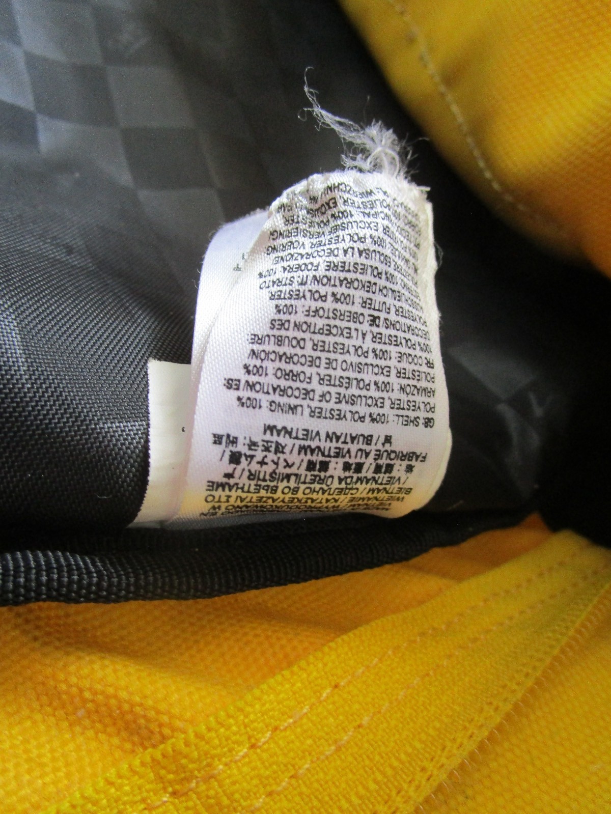 Vans Old Skool III Backpack School Laptop Bag Yellow Black