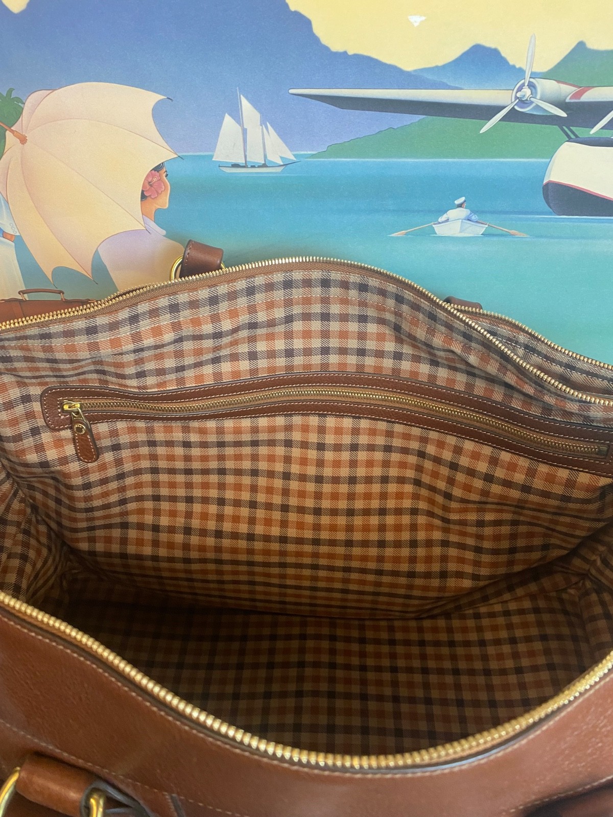 Ghurka Original Collection No. 2 Express Vintage Leather Carry-On Travel Bag