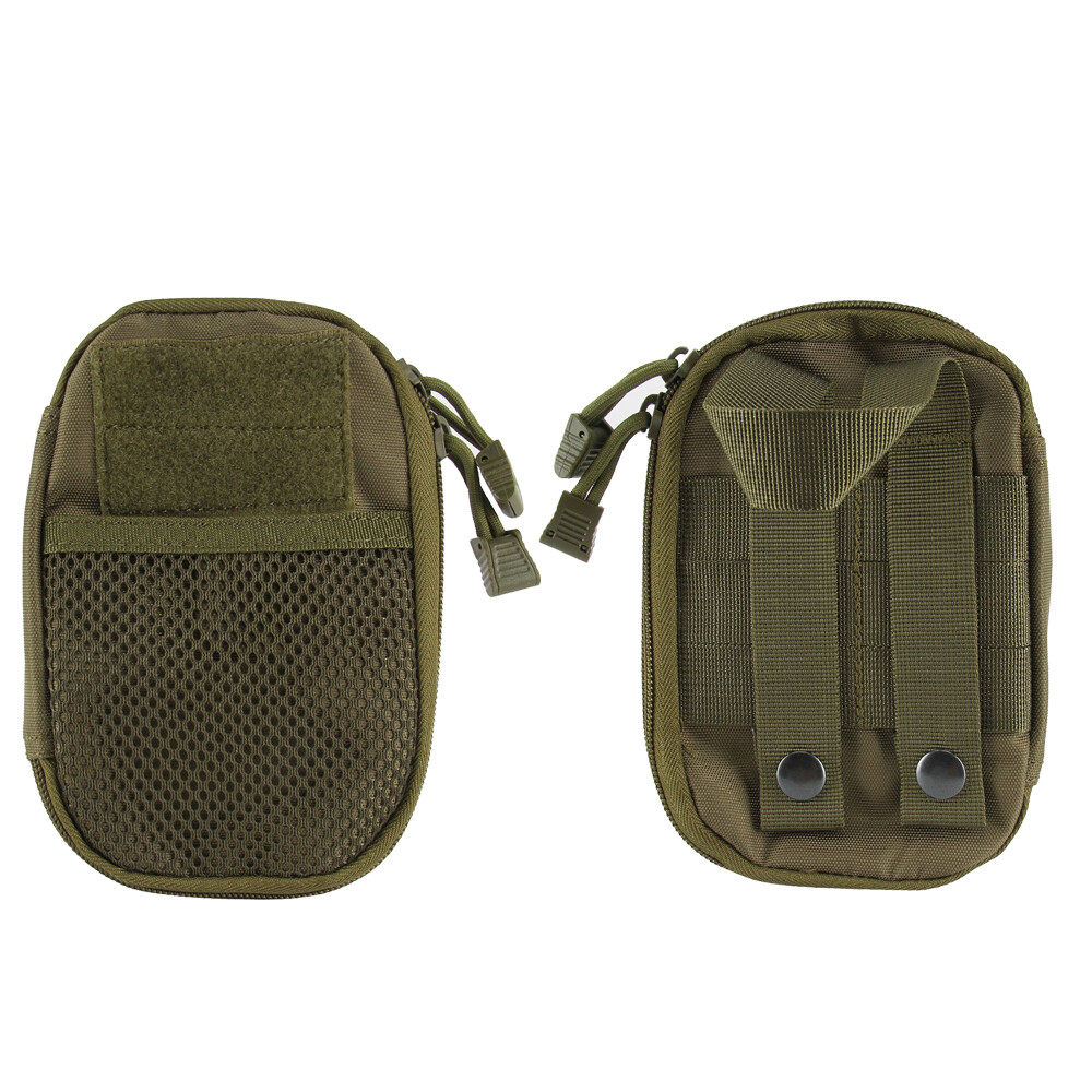 Tactical Molle Utility Bags Portable & Durable Nylon Pouch for Card Keybag Phone