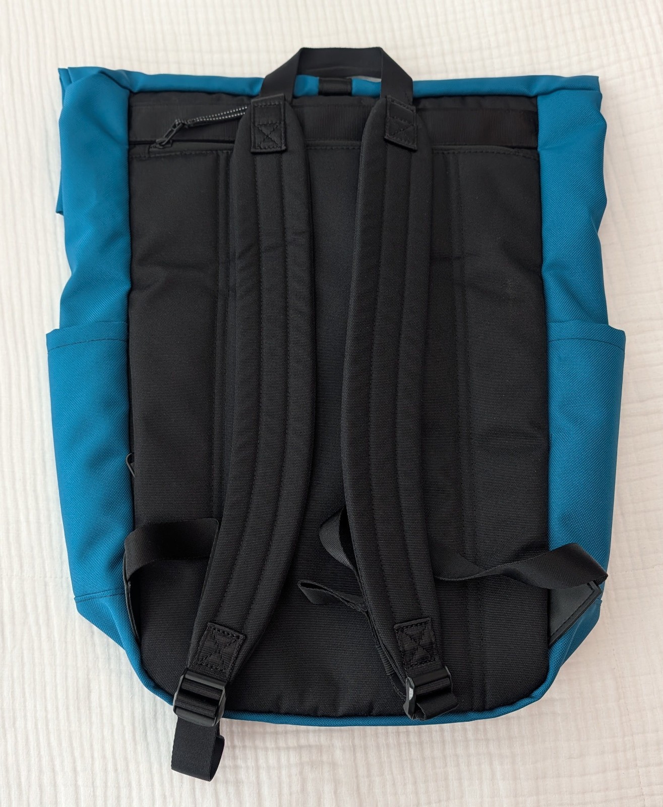 Timbuk2 Water Resistant Tuck 23L Backpack – Teal w/ embroidered logo