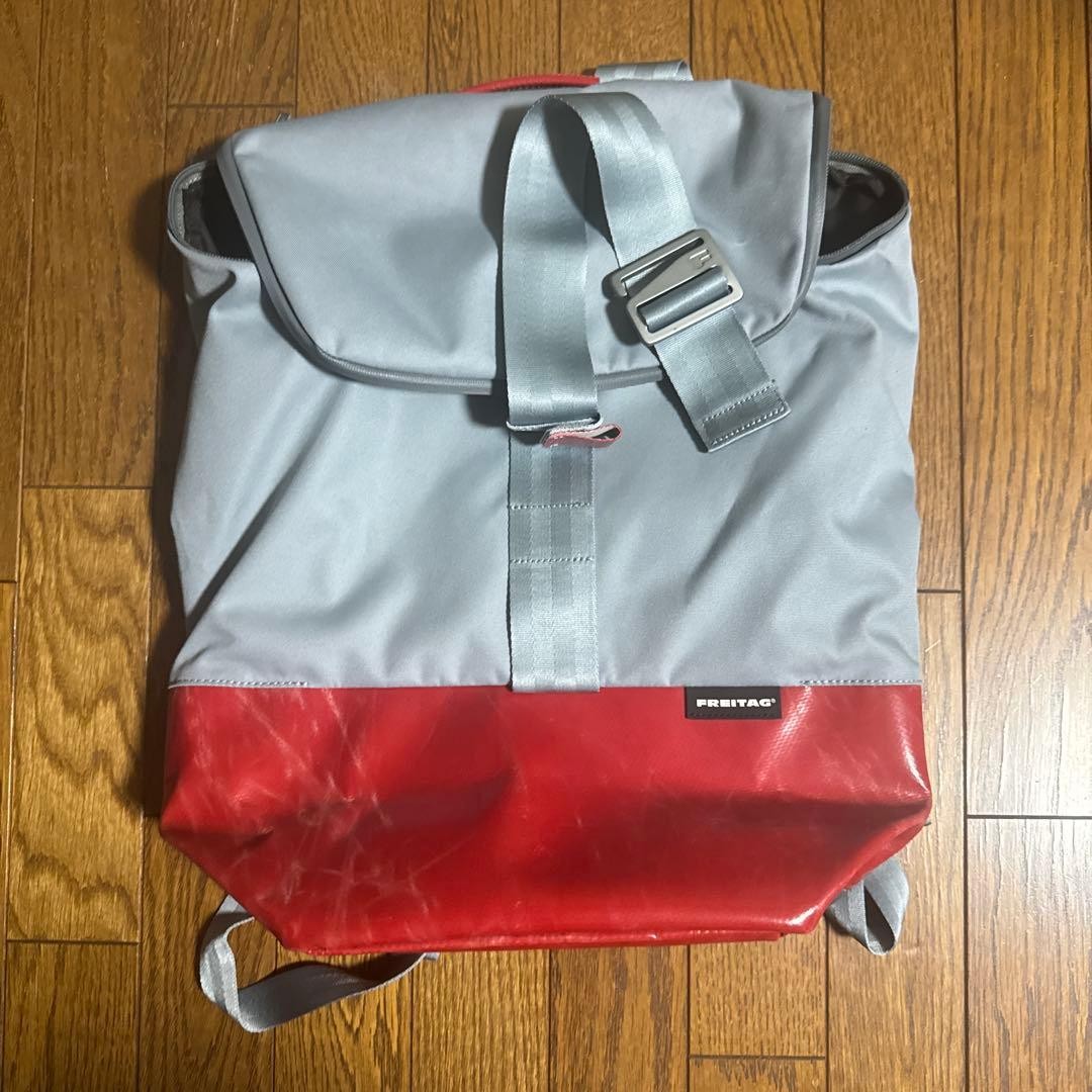 FREITAG F600 Carter Backpack Large Recycled Truck Tarpaulin 12.2 x 16.5 x 5.5 in