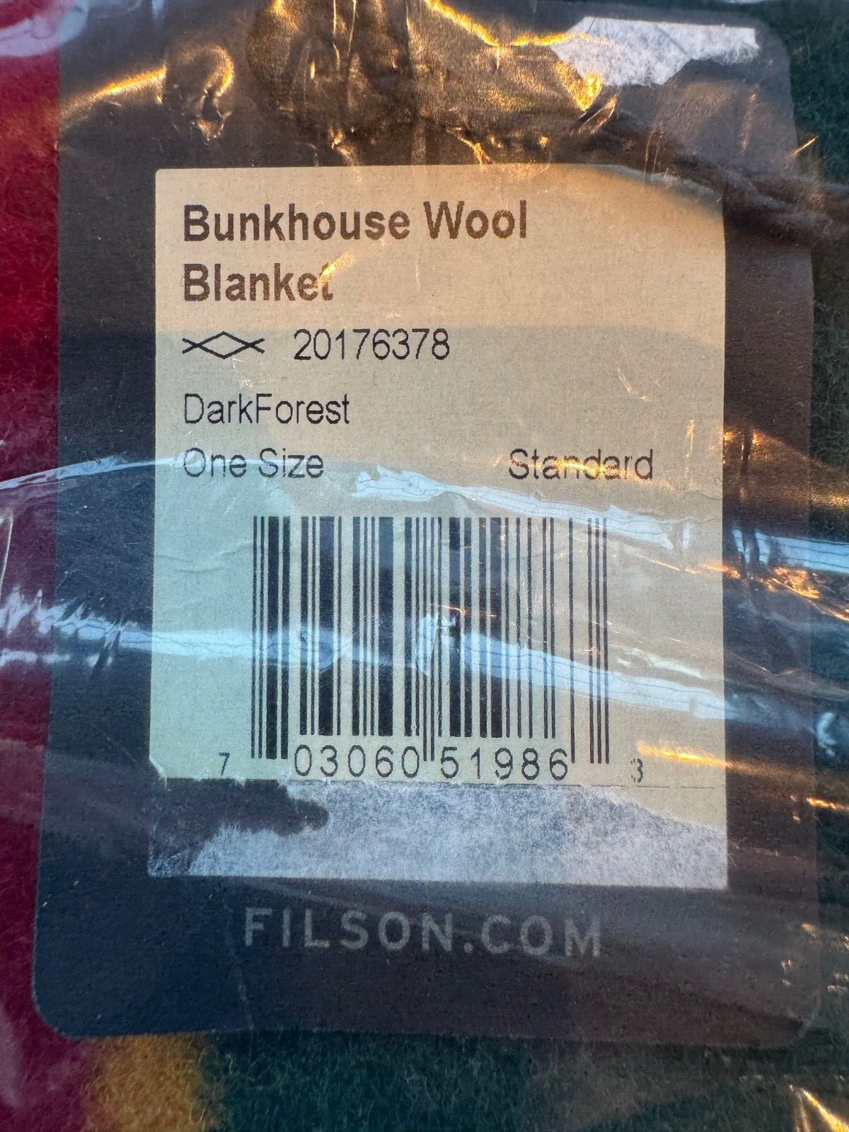 NWT USA MADE Filson Pendleton Bunkhouse Blanket in Box 80 by 64 1st #20176378