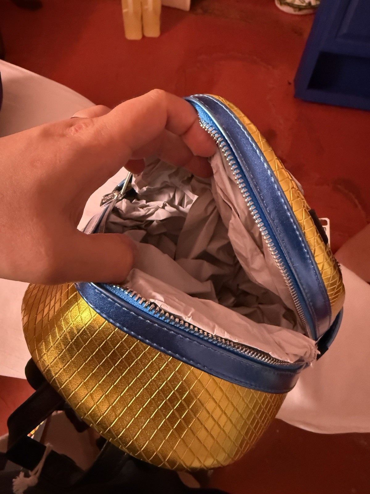 Loungefly Marvel X-Men Wolverine Metallic Shine Mini Backpack & Wallet Lot NWTS
