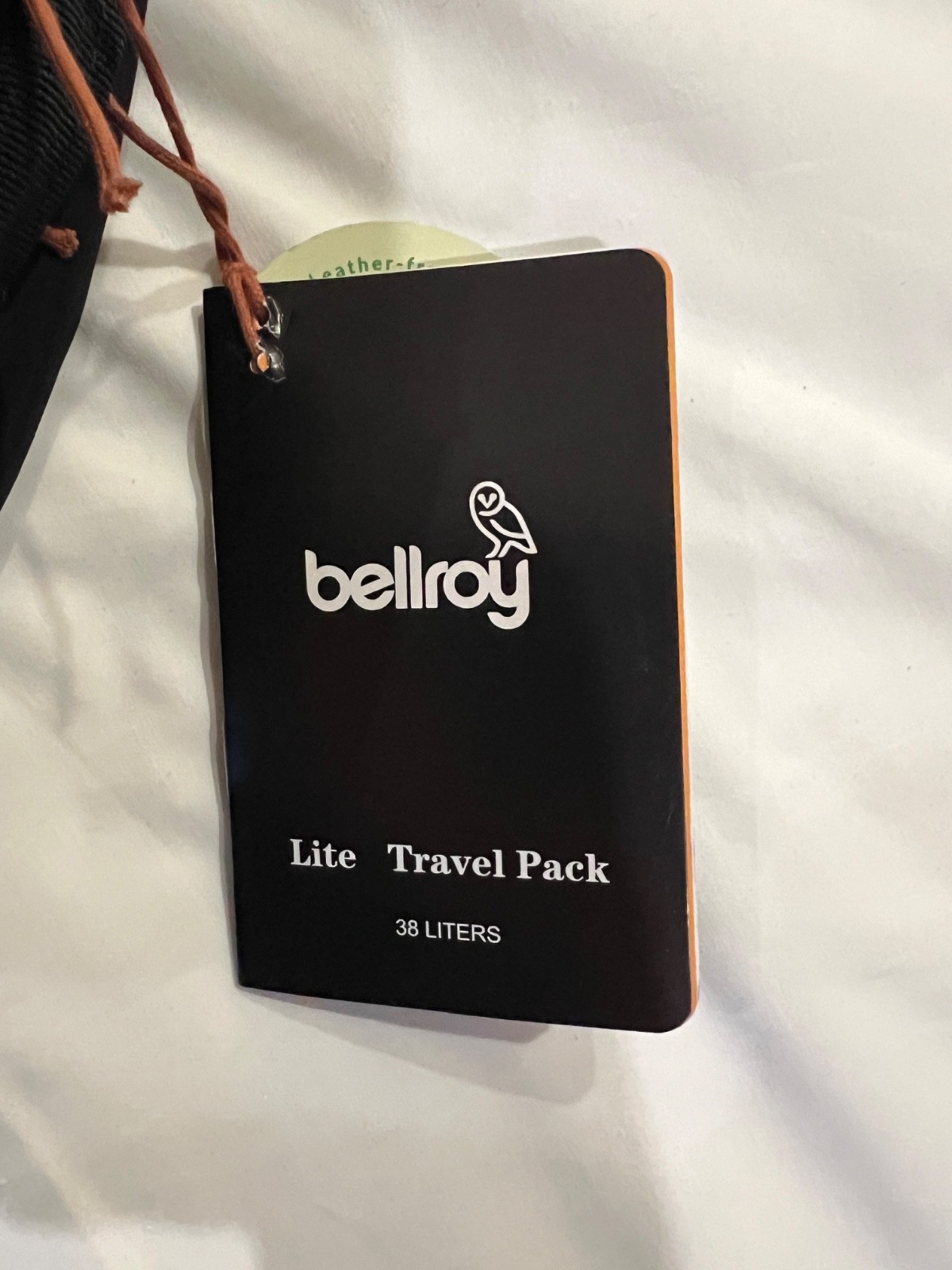 Bellroy Travel Black Backpack 38 L