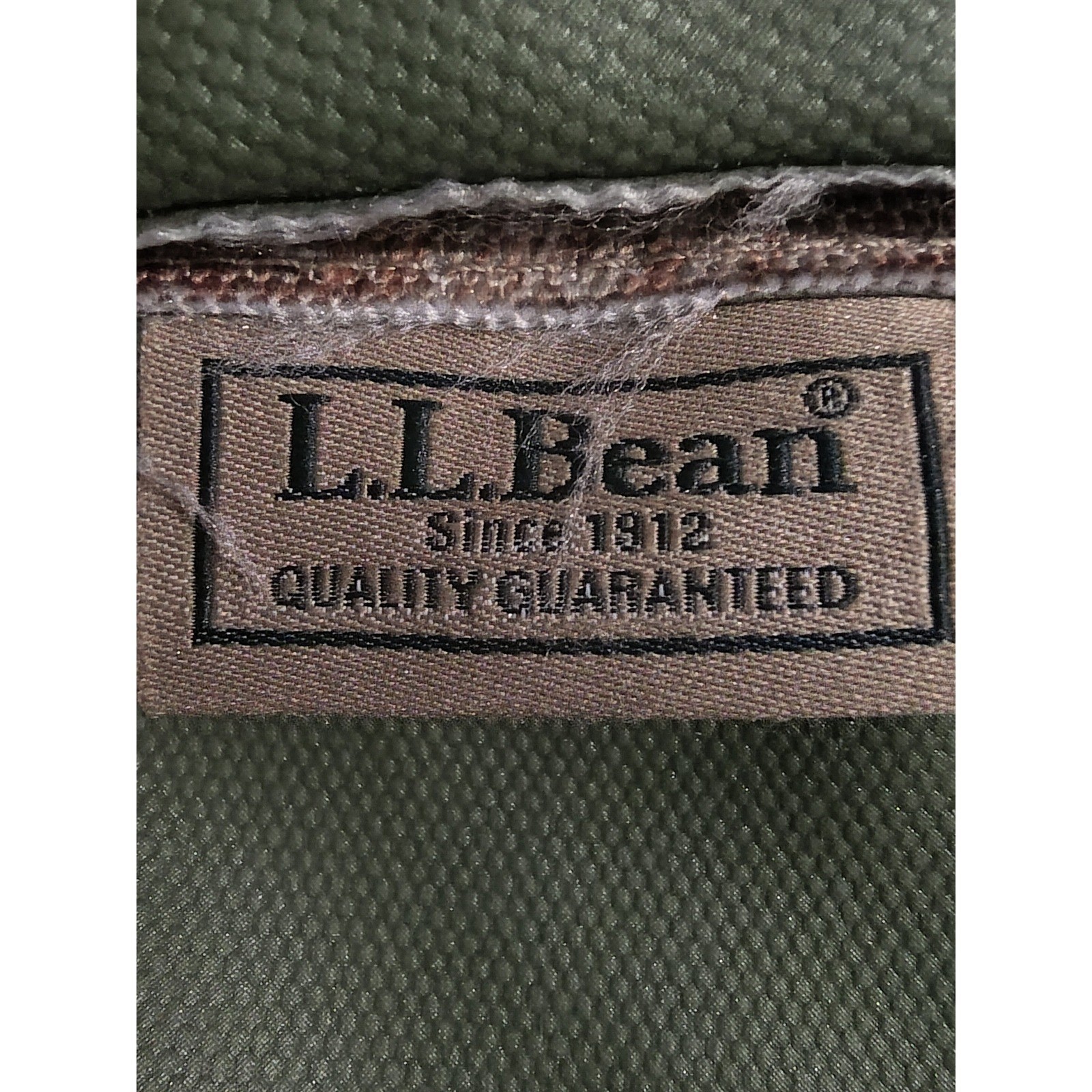 LL Bean Mossy Oak Duck Blind Camo Duffle Bag Green Brown 0YN30 Hunting Travel