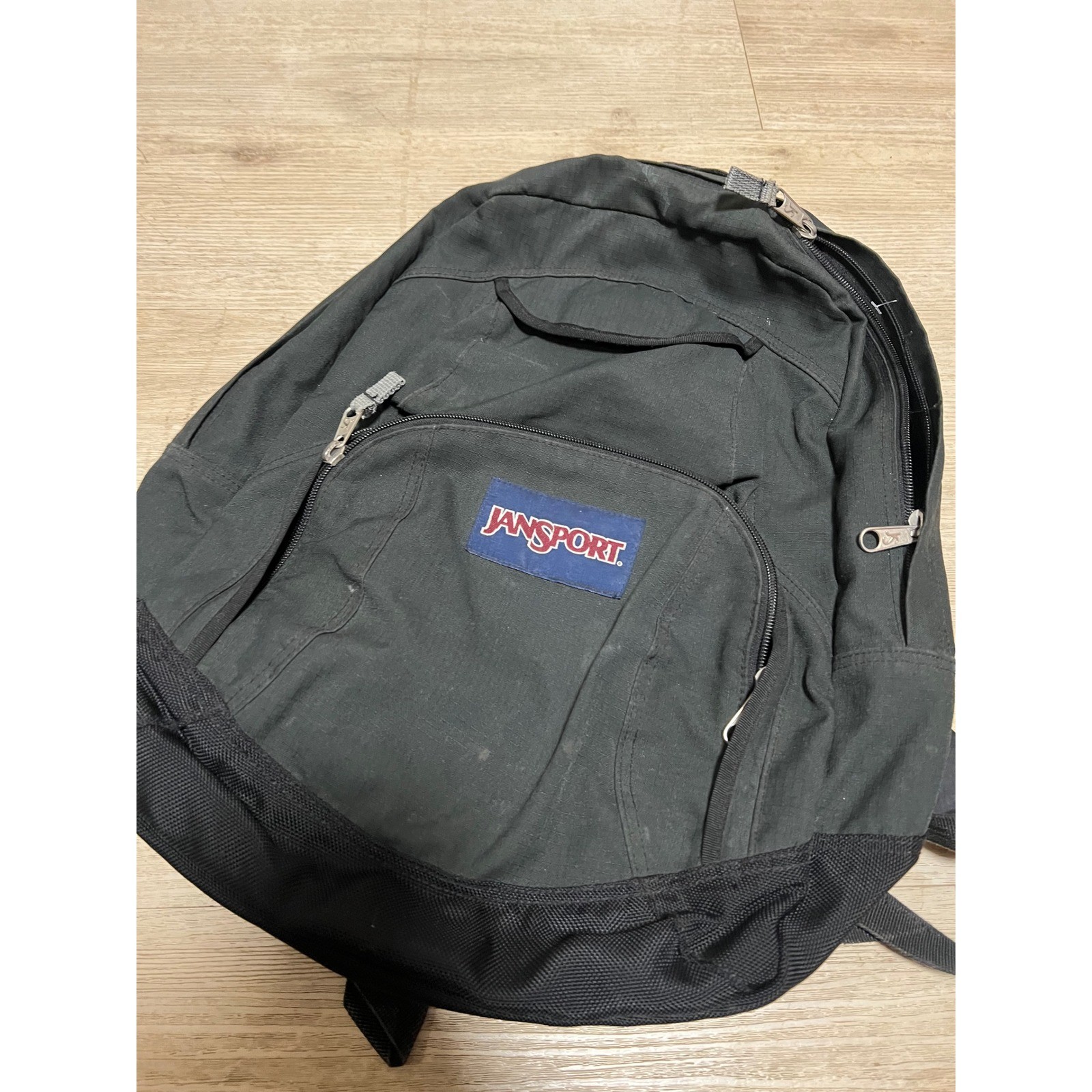 Jansport Classic Backpack School Travel Everyday Gray Vtg 90s Y2K