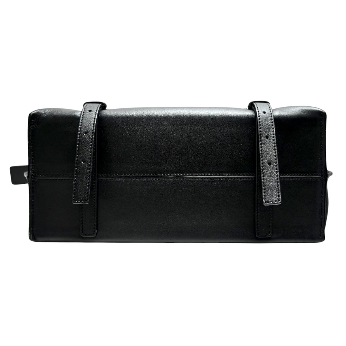 LOEWE Anagram Logo Leather Messenger Shoulder Bag, Black, T2606-k145