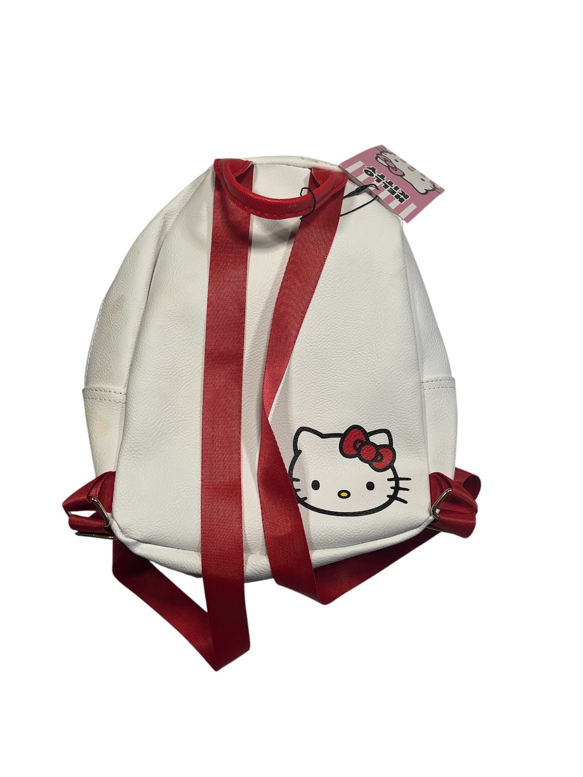 2023 HELLO KITTY x SANRIO White/Red MINI BACKPACK Kid youth School Book Hike Bag