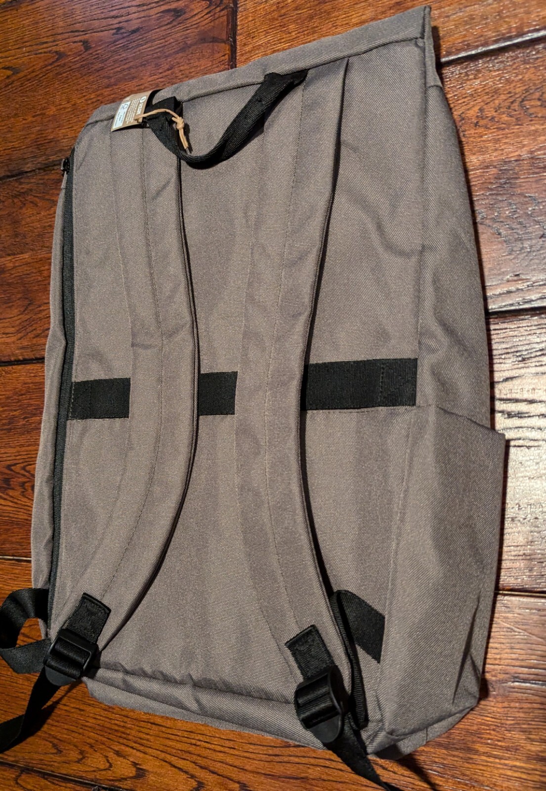 Leeds Gray Flap Over Backpack Laptop Bag – NWT – Personalized Embroidery on Flap