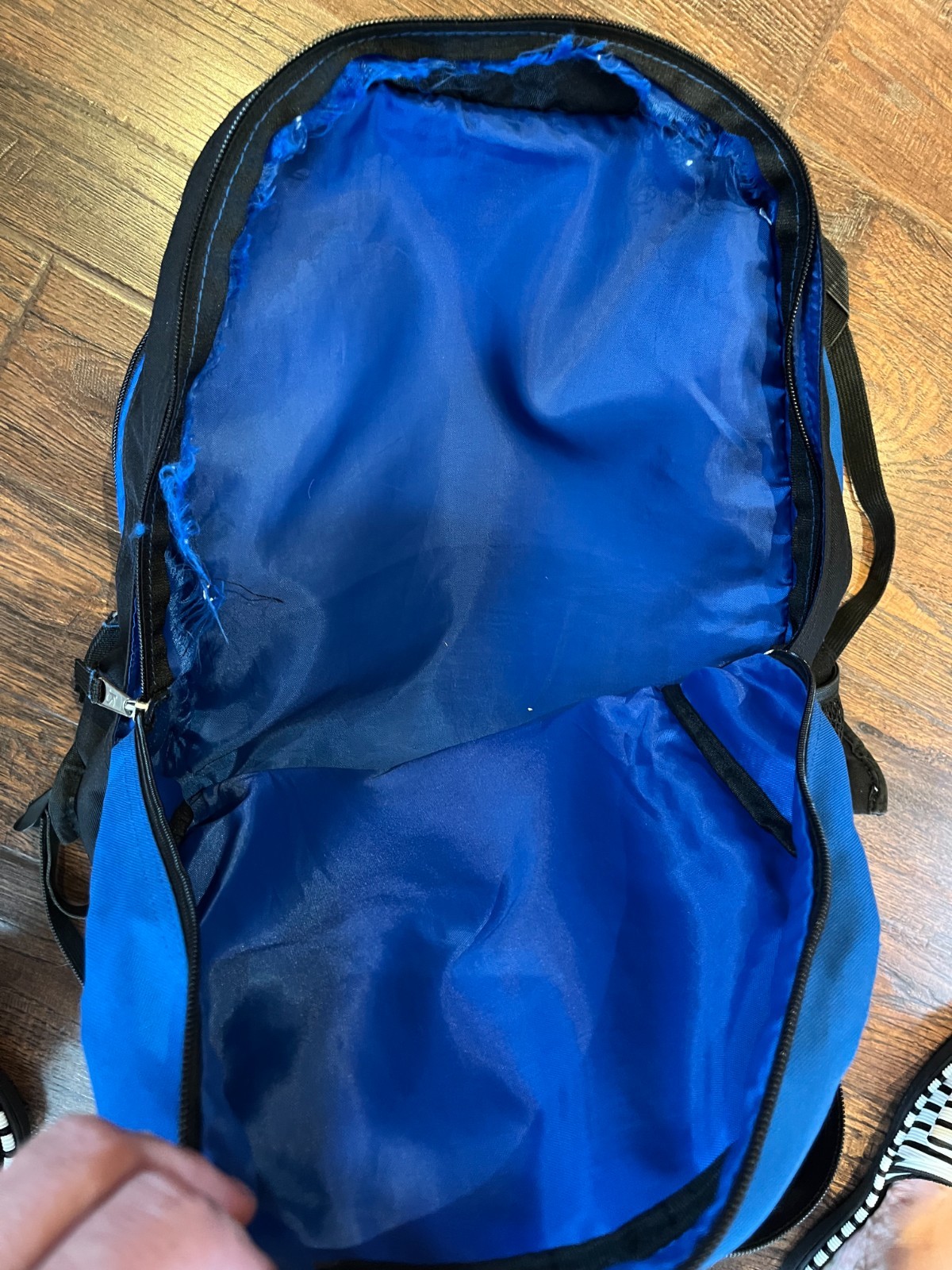 Vintage jansport Big Student Backpack Blue
