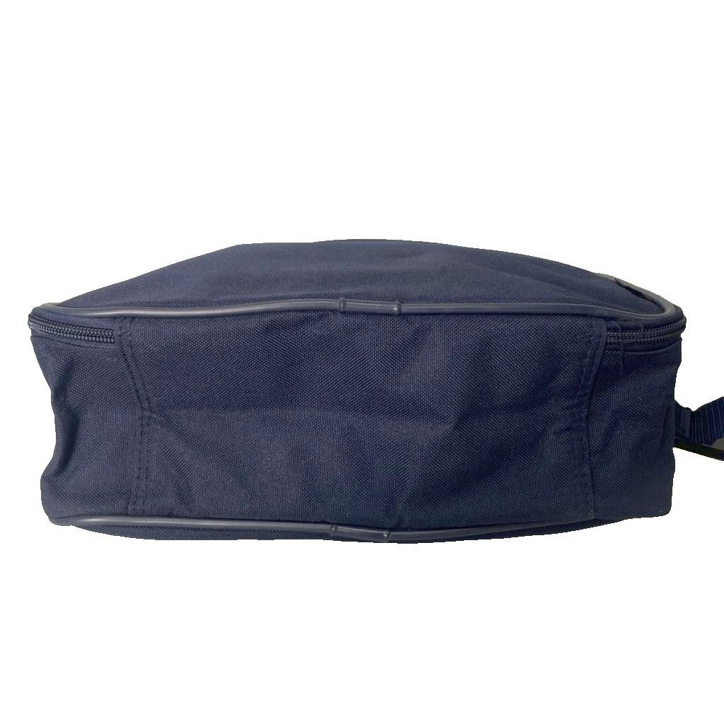 Dunlop Navy Canvas Shoulder Bag Men’s Crossbody 32cm x 10cm Excellent Condition