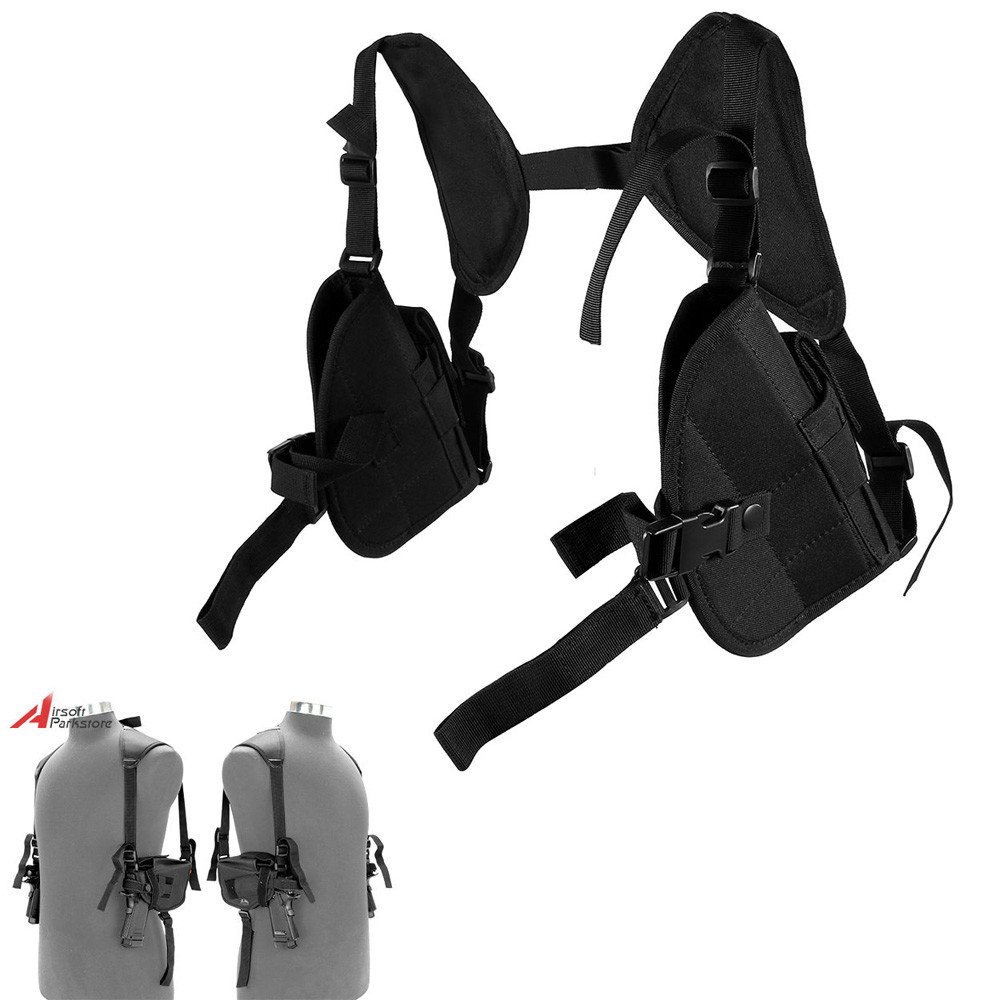 Tactical Left Right Pistolenholster Under Arm Schulterholster Bag Black Holster
