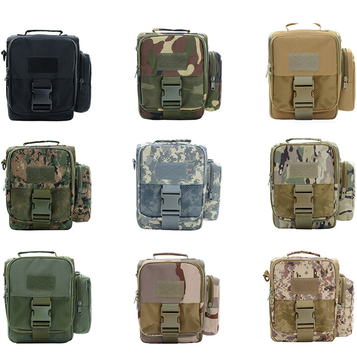 Tactical Messenger Bag Molle EDC Outdoor Military Shoulder Bag Waistpack for Man