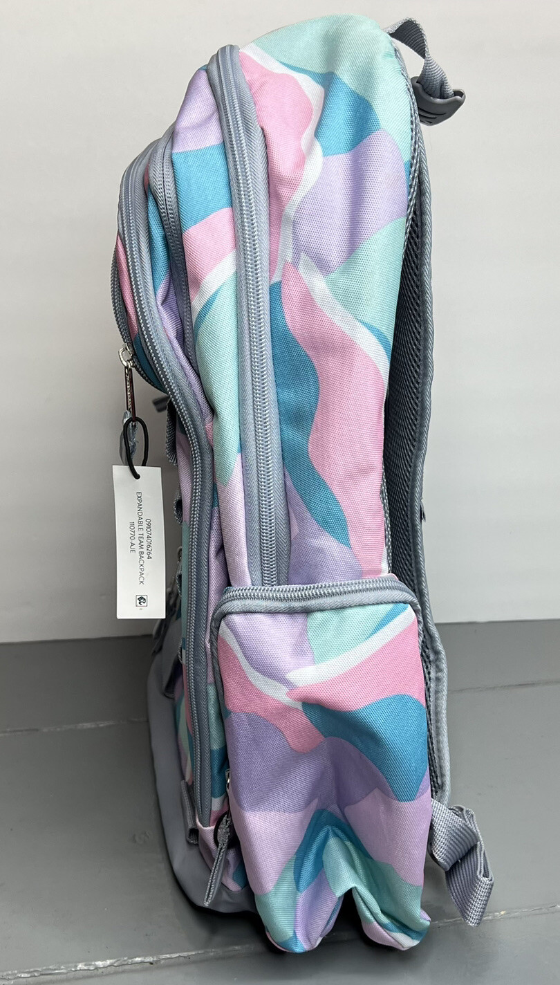 Eastsport Unisex Expandable Team Backpack-Abstract Joy New With Tags!