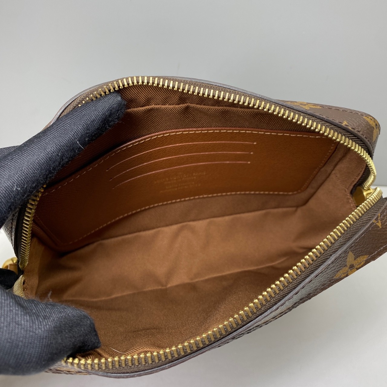 Louis Vuitton Pre-Owned Authentic Softtrunk Clutch Free Shipping 21x15x5cm