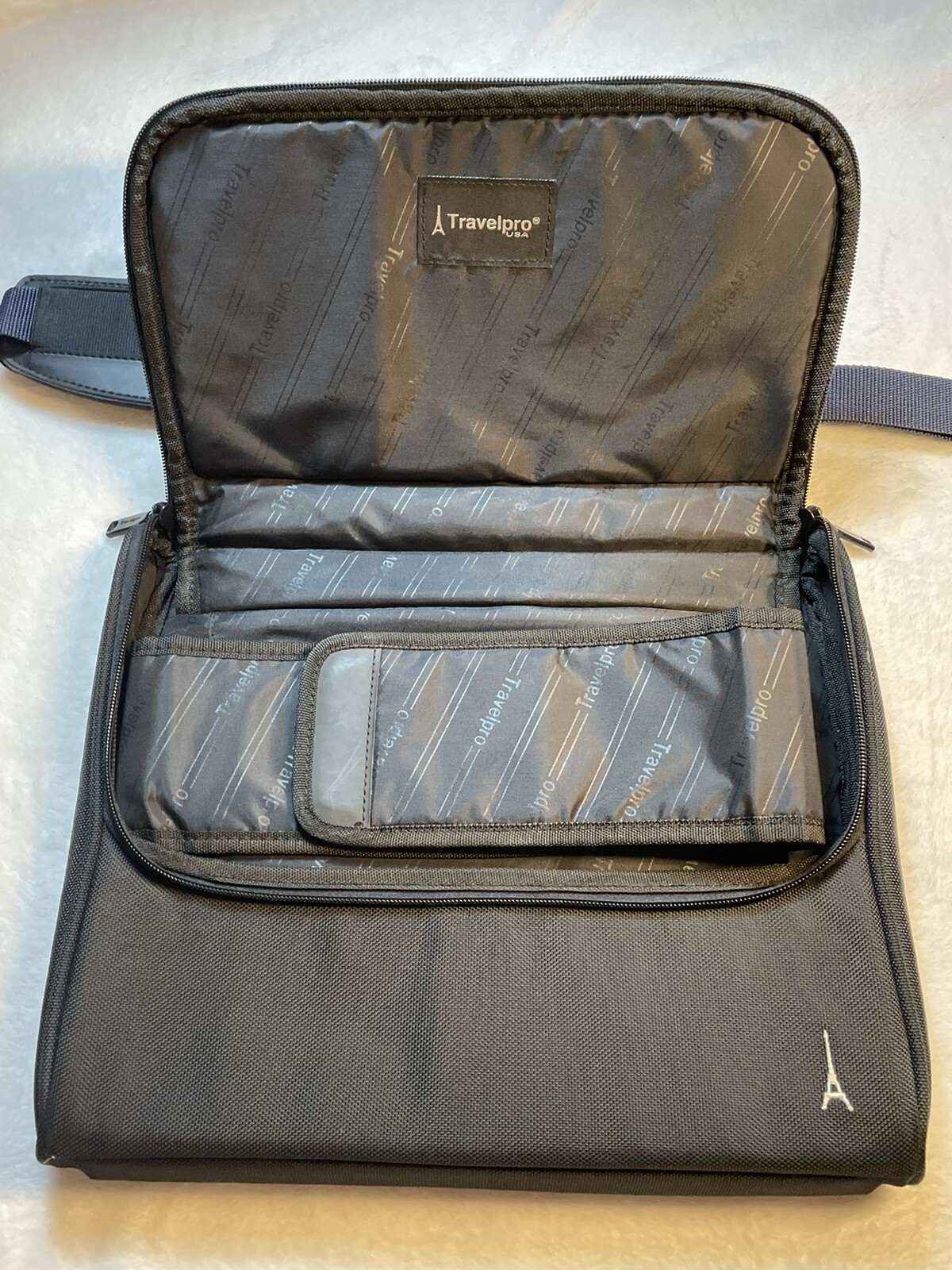 TRAVELPRO Black Laptop Bag Business Briefcase Travel Lightweight Professional