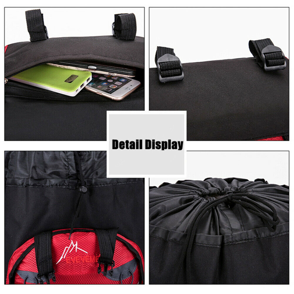 80L Large Military Tactical Backpack Rucksack Camping Hiking Bag Outdoor Travel