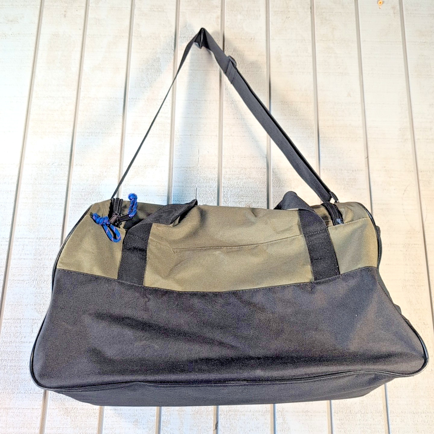 Champion Heather Olive Black Duffel Men’s Travel Gym Daily Active Duffle Bag